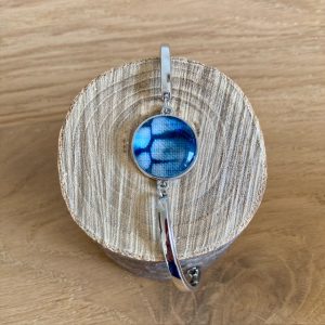 Bracelet Shibori indigo