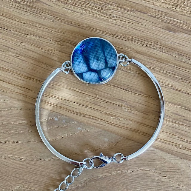 Bracelet Shibori indigo