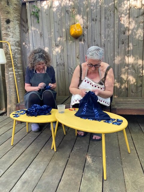 Atelier stage de Shibori