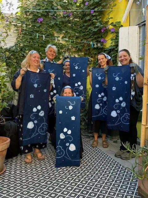 Atelier stage de Shibori