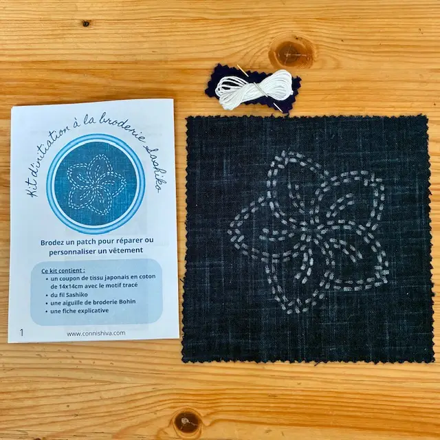 Contenu Kit Sashiko Sakura