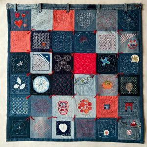 Zen Stitching, patchwork and Sashiko embroidery