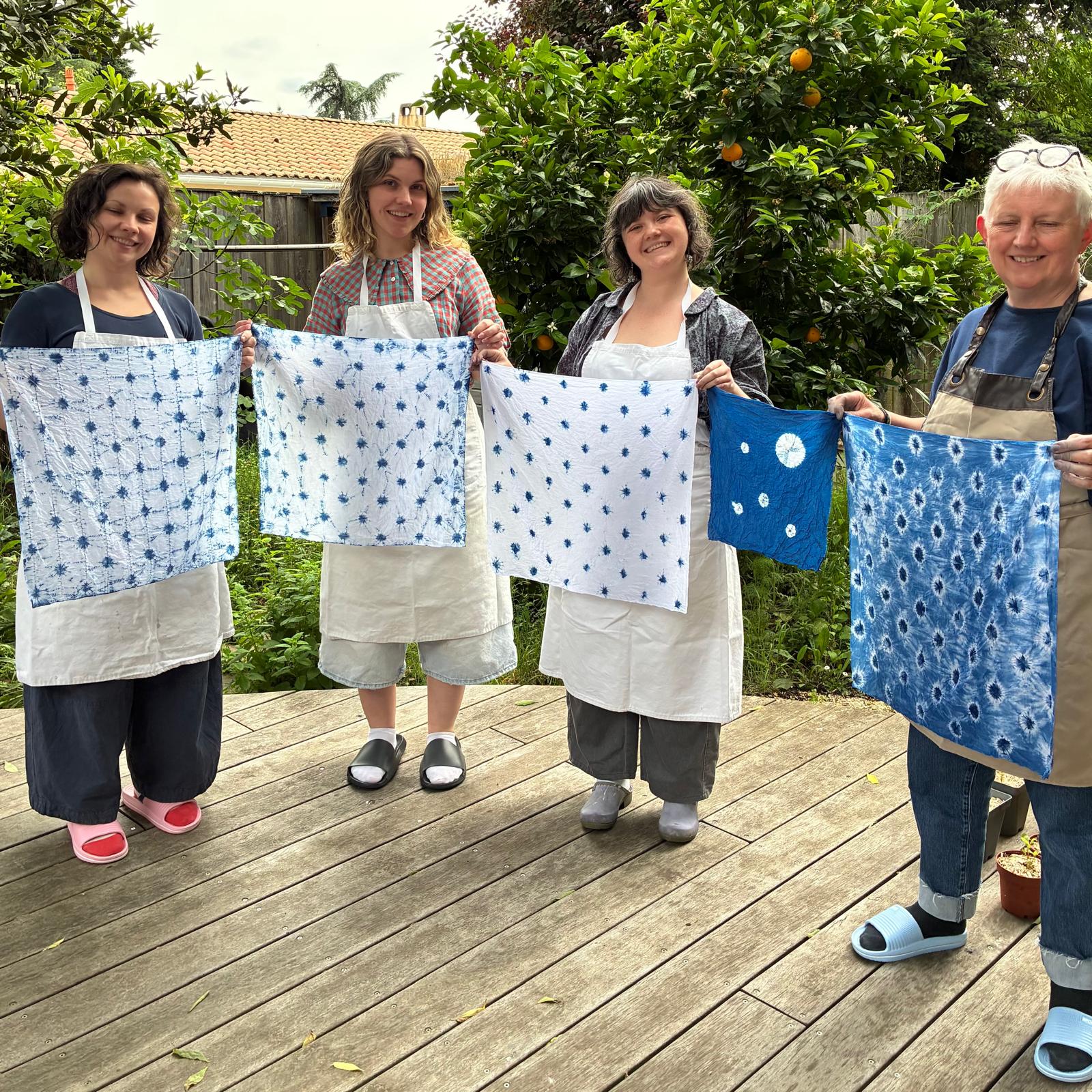Carmel and her daughters